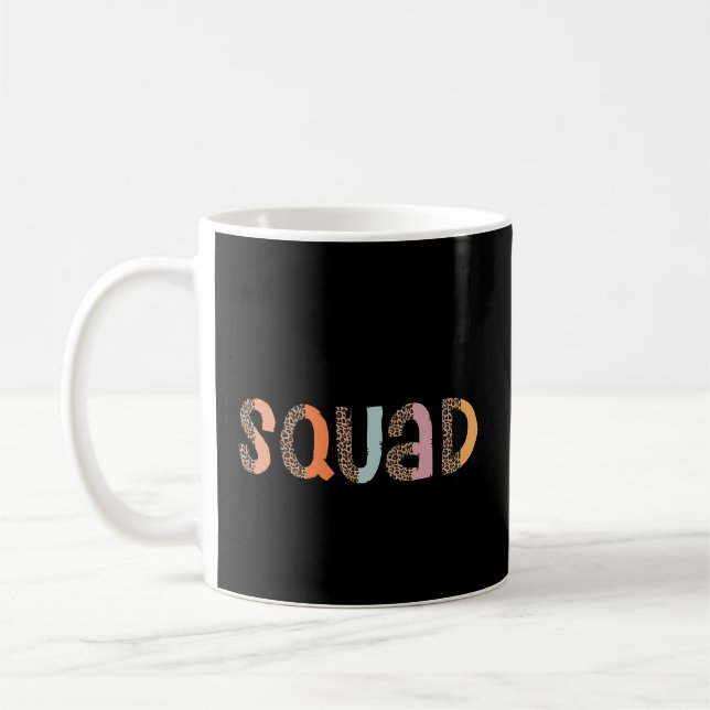 Taza De Café Hospice Squad Nurs Aide Enfermería Leopard Hospice (Izquierda)