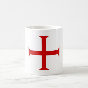 Taza De Café hospitall teutónico templar de Malta de la Cruz