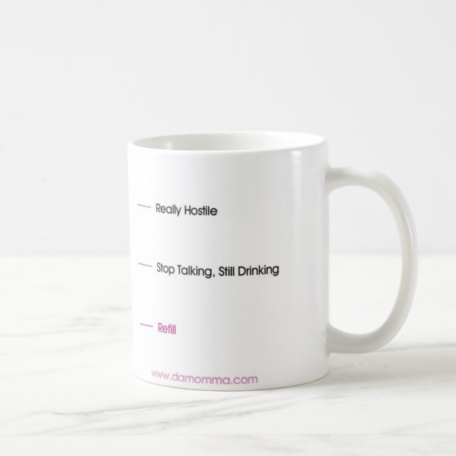 Taza De Café Hostil (Derecha)