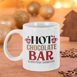 Taza De Café Hot Cocoa Bar Funny Christmas