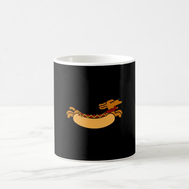 Taza De Café Hot dog Daschund (Centro)