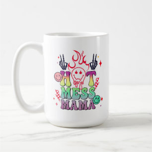 Taza De Café Hot Mess Mama