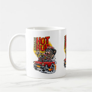 TAZA DE CAFÉ HOT ROD AMERICANO