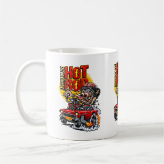 TAZA DE CAFÉ HOT ROD AMERICANO