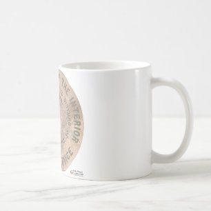 Taza De Café Hot Springs Departamento del Interior de EE. UU. R