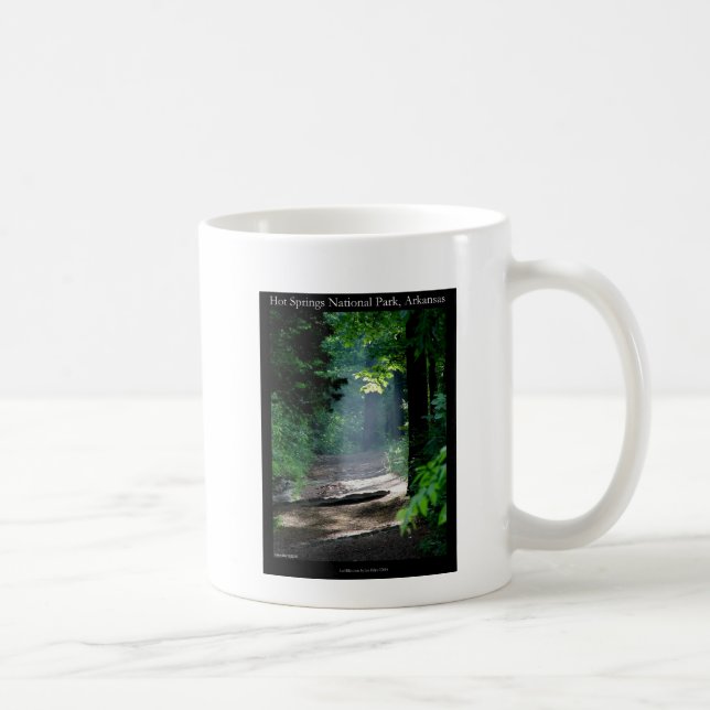 Taza De Café Hot Springs National Park Dead Chief Trail Gifts (Derecha)
