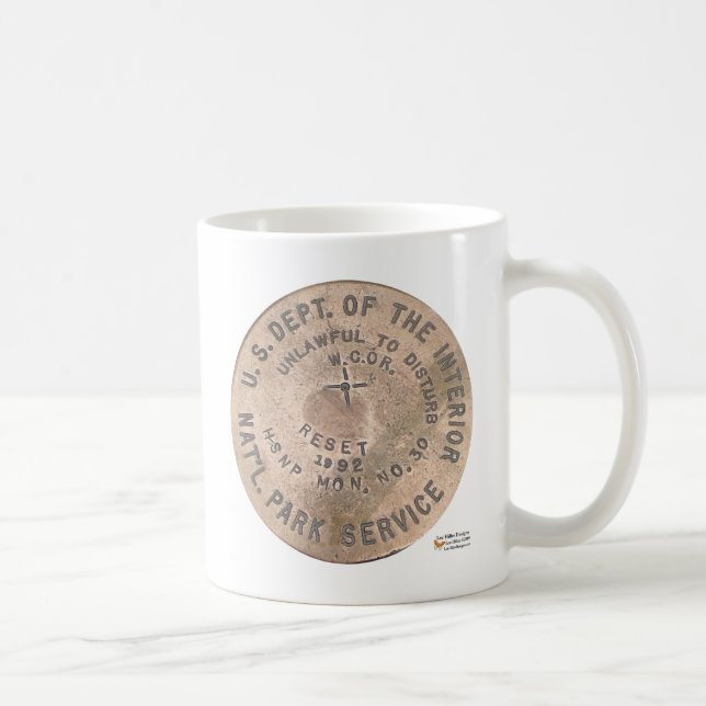 Taza De Café Hot Springs US Dept Of Interior Gifts Apparel (Derecha)