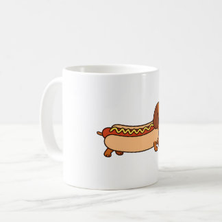 Taza De Café Hotdog Cute dachshund