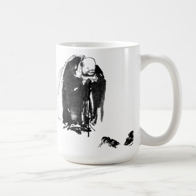 Taza De Café Hotei de Miyamoto Musashi (Derecha)