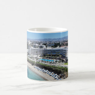 Taza De Café Hotel Alexander the Great, vista con dron de Papho