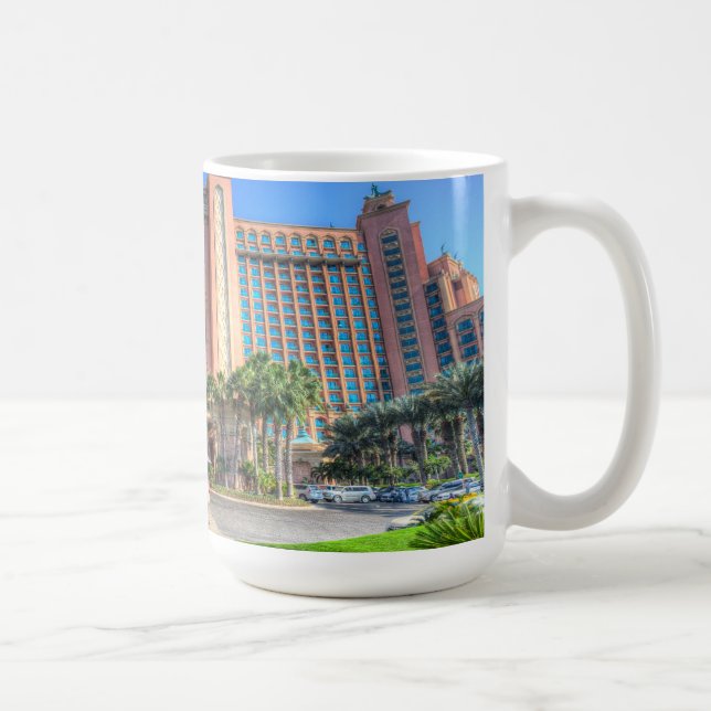 Taza De Café Hotel Dubai de la palma de la Atlántida (Derecha)