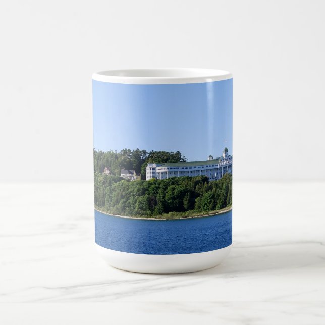 Taza De Café Hotel magnífico, isla de Mackinac, Michigan, (Centro)