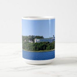 Taza De Café Hotel magnífico, isla de Mackinac, Michigan,