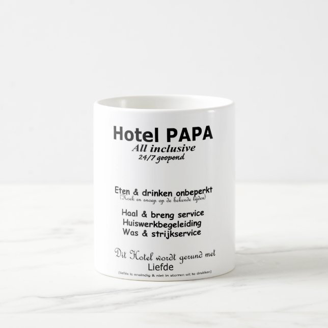 Taza De Café Hotel PAPA beker (Centro)