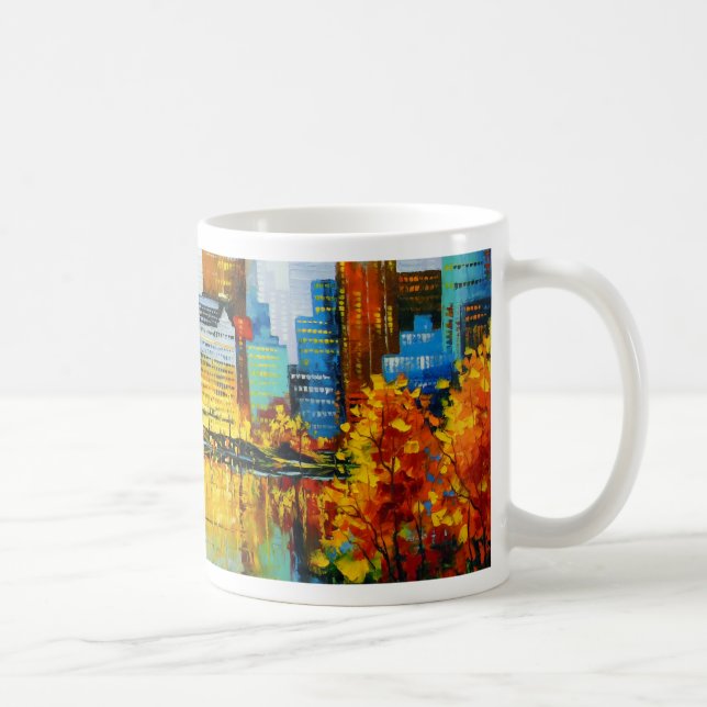 Taza De Café Hotel Plaza Central Park en Nueva York (Derecha)
