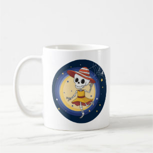Taza De Café Hottest Skeleton Halloween Shirte Cute y Graciosa