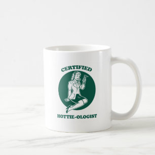 Taza De Café Hottie-ologist certificado