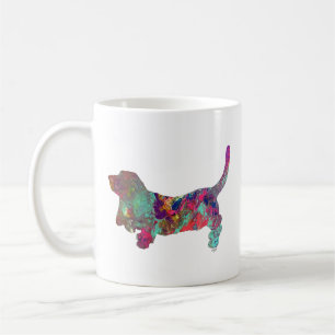 Taza De Café Hound Basset, Regalos de Basset Hound, Hound