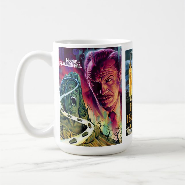 Taza De Café House on Haunted Hill (1959) mug (Izquierda)