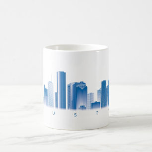 Taza De Café Houston Skyline Mug