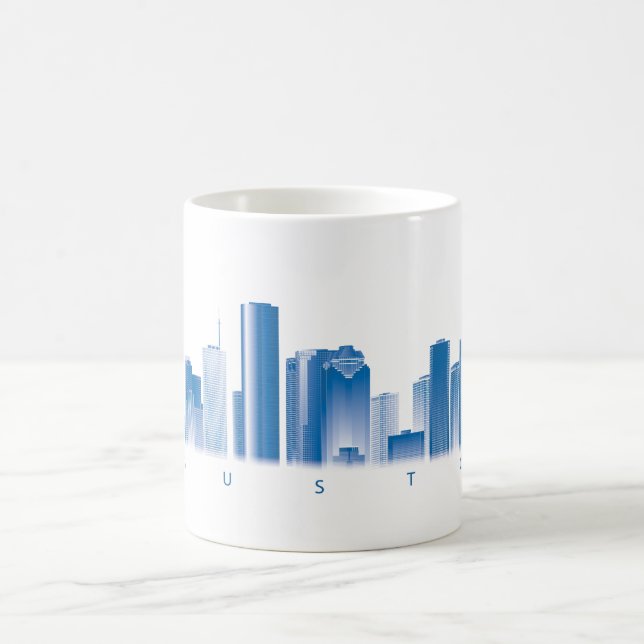 Taza De Café Houston Skyline Mug (Centro)