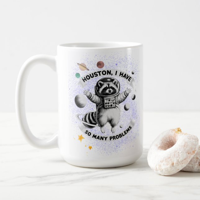 Taza De Café Houston, Tengo Tantos Problemas (Con donut)