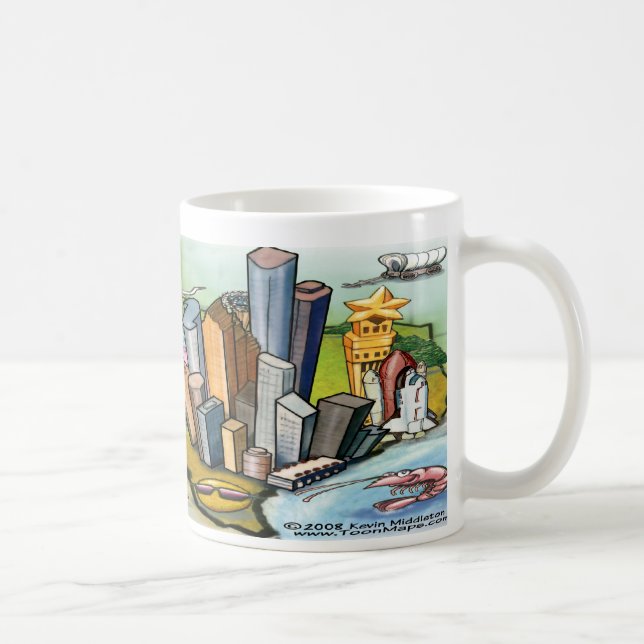 Taza De Café Houston TX (Derecha)