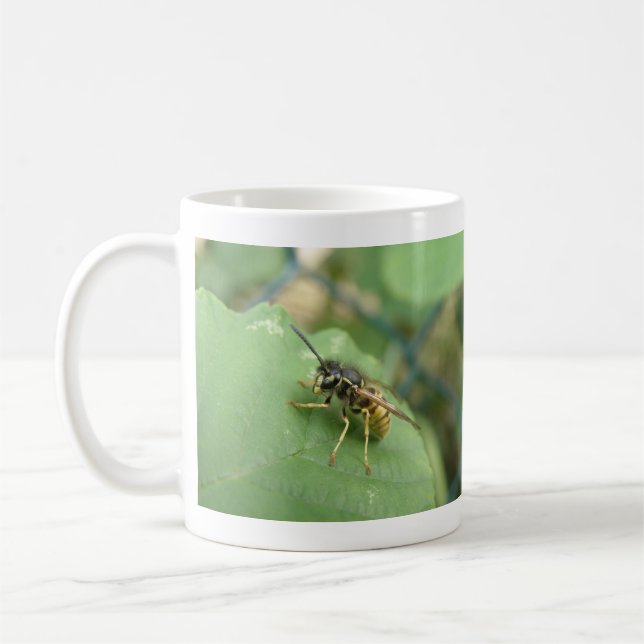 Taza De Café Hoverfly Macro Mug (Izquierda)