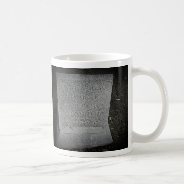 Taza De Café Howard Phillips Lovecraft - "SOY PROVIDENCIA" (Derecha)