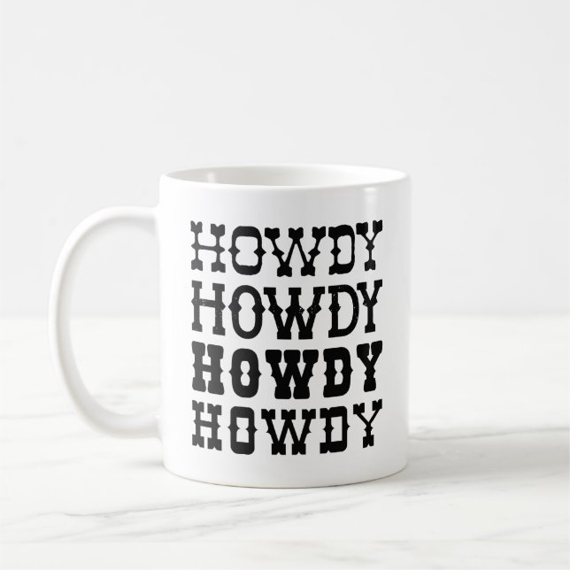 Taza De Café Howdy (Izquierda)
