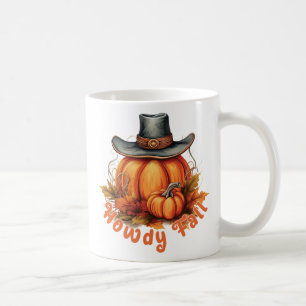 Taza De Café Howdy Fall - Rústicos Vibes otoñales