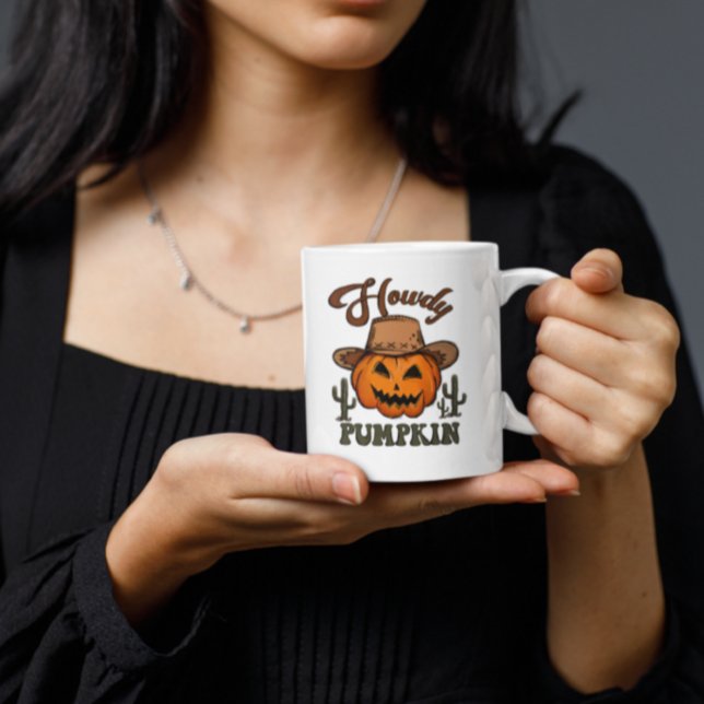 Taza De Café Howdy Pumpkin (Subido por el creador)