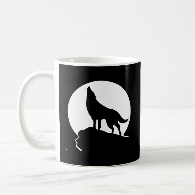 Taza De Café Howling Wolf (Izquierda)