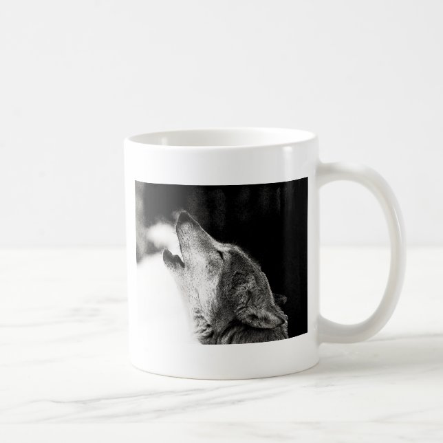 Taza De Café Howling Wolf (Derecha)