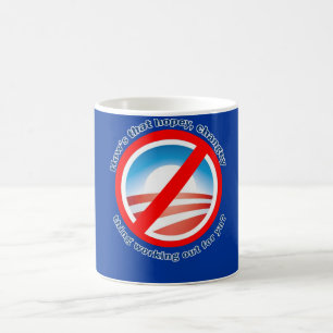 Taza De Café ¿Hows esa cosa de Hopey Changey que se resuelve