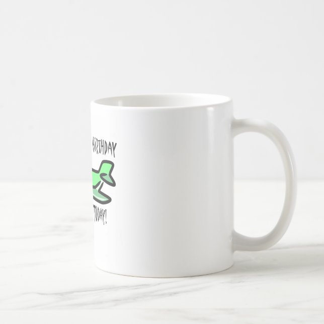 Taza De Café Hoy es mi segundo cumpleaños (Derecha)