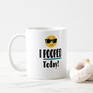Taza De Café Hoy ME CACÉ Emoji Divertido Sarcástico