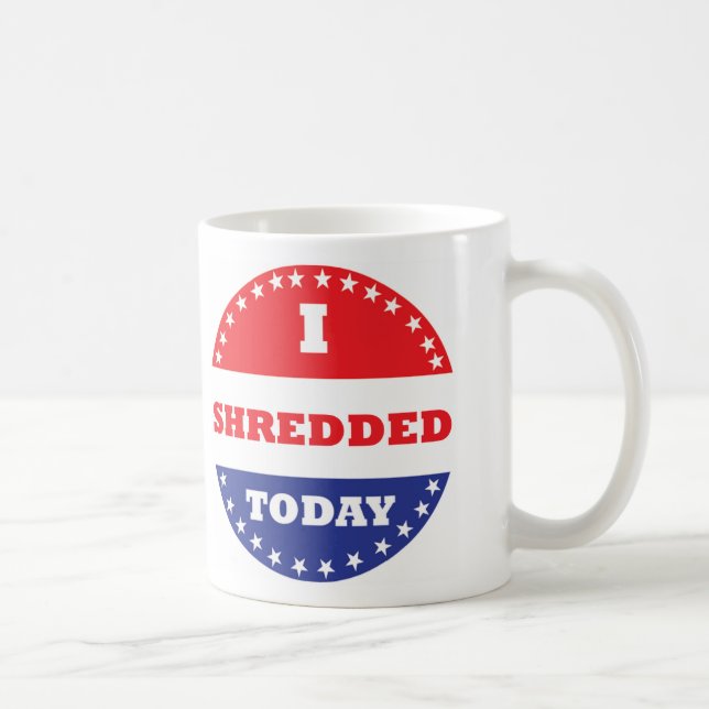 Taza De Café Hoy me he triturado (Derecha)