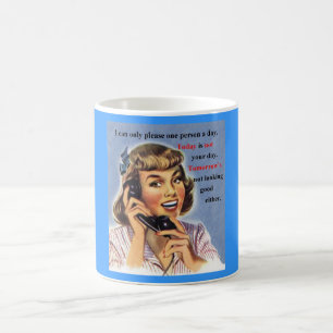 Taza De Café Hoy no es tu día - Retro Image Mug