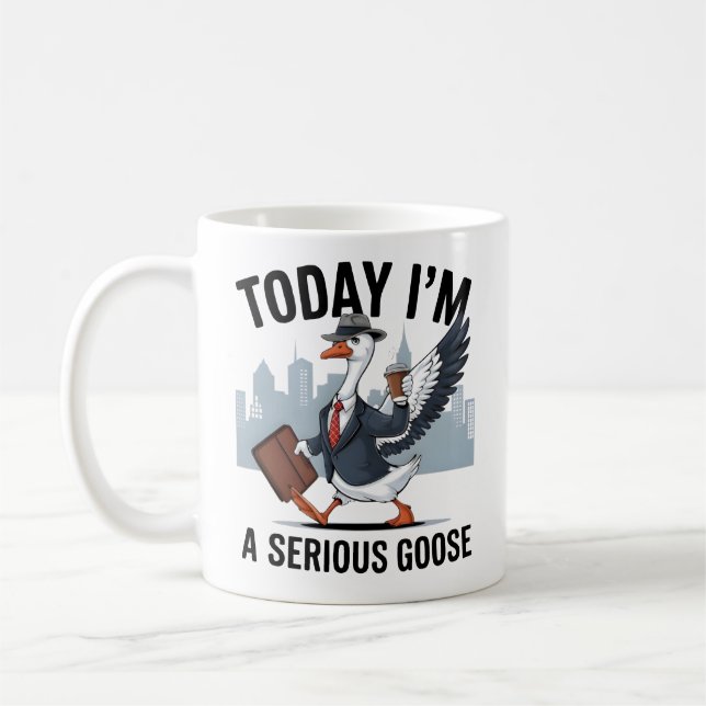 Taza De Café Hoy soy un serio cerdo (Izquierda)
