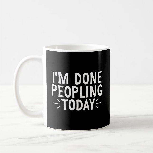 Taza De Café Hoy Terminé La Peopling (Izquierda)