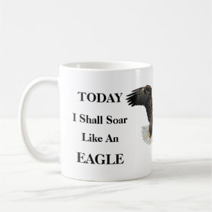 Taza De Café Hoy Voy A Salir Como Un Águila...VOTARÉ