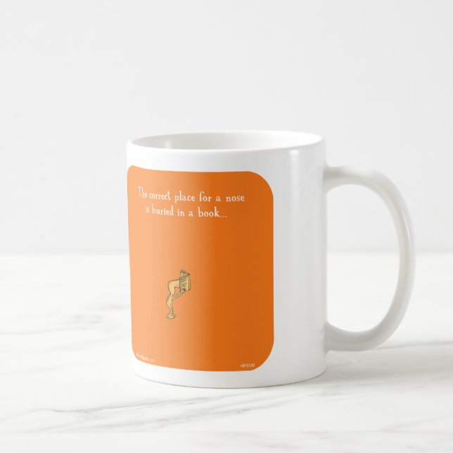 Taza De Café HP5130, el "planeta de Harold", nariz, enterró, (Derecha)