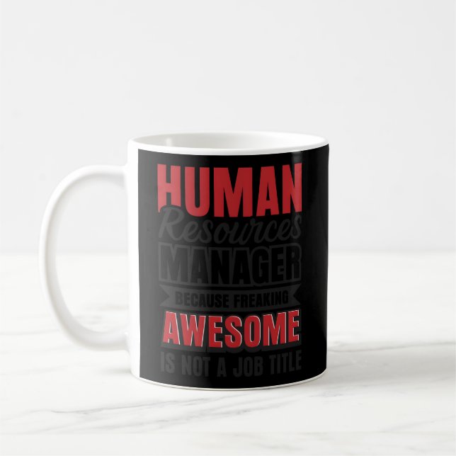 Taza De Café Hr Hu Resources Ager Recruiter (Izquierda)