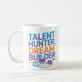 Taza De Café HR Professional Talent Hunter Dream Builder Mug