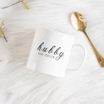 Taza De Café Hubby Est 2023 - recién casados<br><div class="desc">Hubby Est 2023 - regalos recién casados de los padrinos</div>