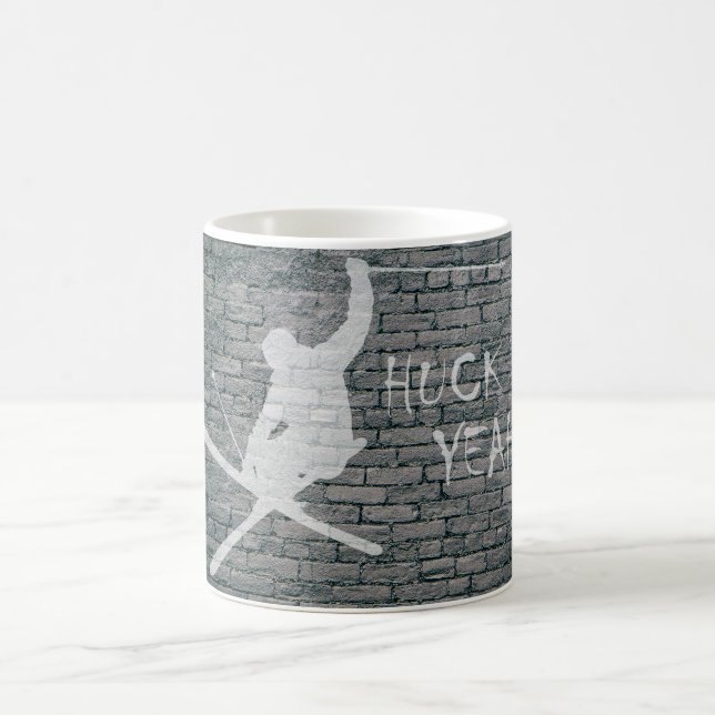 Taza De Café Huck Yeah (Esquí) (Centro)