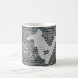 Taza De Café Huck Yeah (Snowboarding)