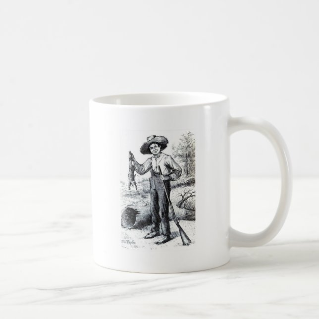 Taza De Café Huckleberry Finn (Derecha)