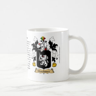 Taza De Café Huebner, el origen, el significado y el escudo